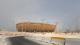 One of the World Cup stadium's in Qatar during the building process